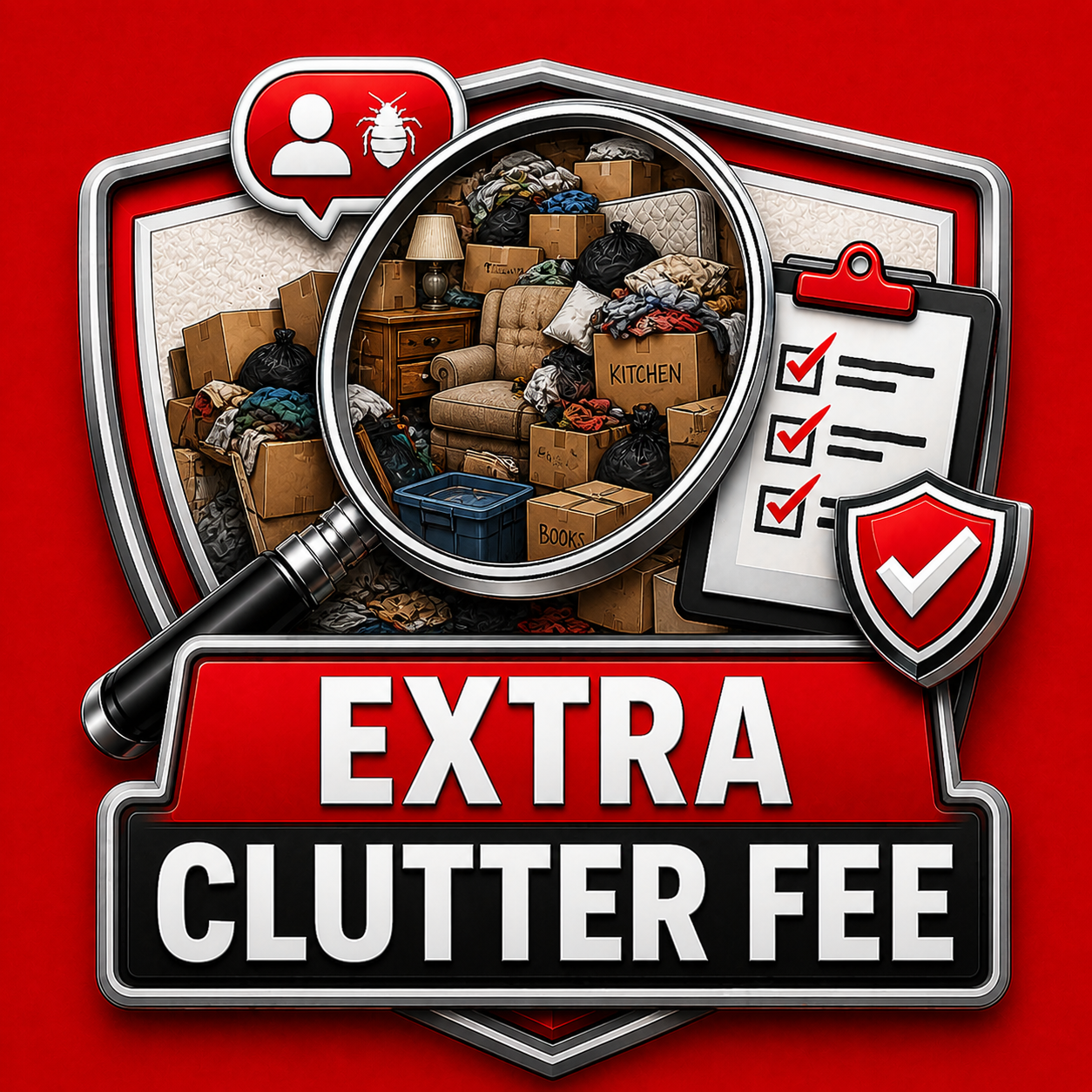 Extra Clutter Fee