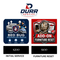 COMBINED SERVICE - Initial  + Furniture Reset